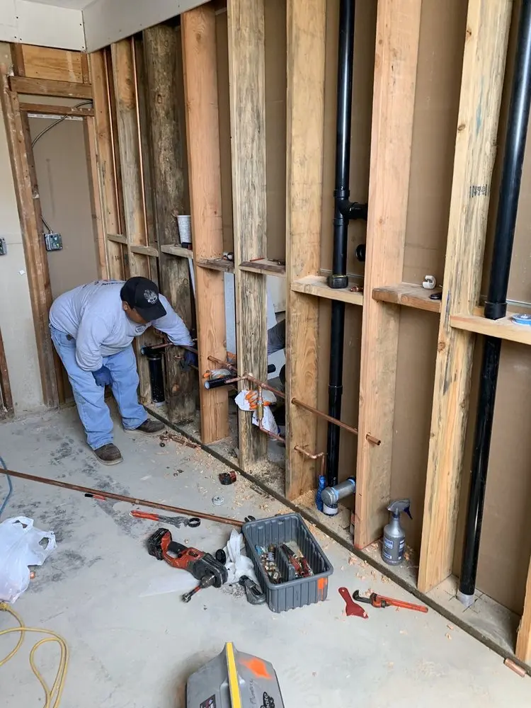 Commercial rough-in plumbing for Gas Line Repair in Mylo Park